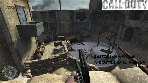 Call Of Duty II GAMEPLAY British Campaign The Battle Of El Alamein