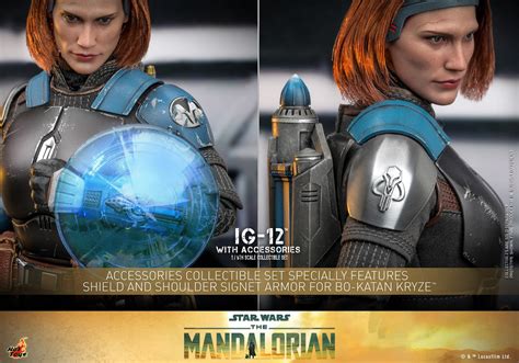 Hot Toys Announces Star Wars The Mandalorian 1 6 Scale IG 12 Figure