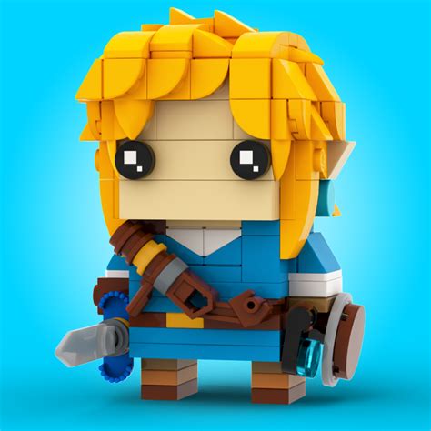 LEGO MOC Link Breath Of The Wild BrickHeadz By Stormythos