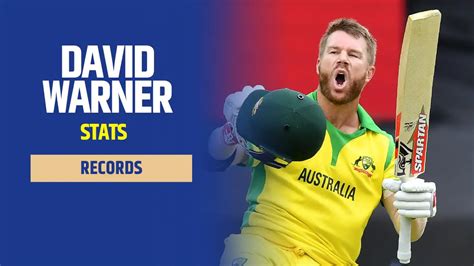 David Warner Stats 2023 Total Runs Centuries And Wickets In All