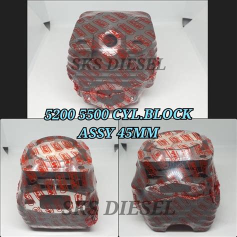 Jual 5200 5500 Cylinder Block Assy Boringan Bambu Blok Gergaji Mesin