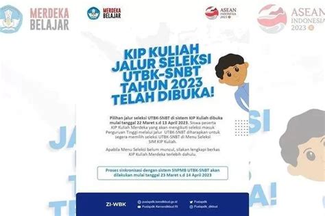 Cek Jadwal Dan Cara Daftar Kip Kuliah 2023 Jalur Snbt Disini Gratis Masuk Perguruan Tinggi