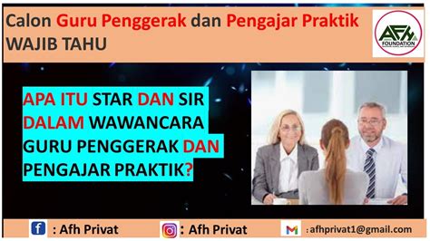 Apa Itu S T A R Dan S I R Wajib Diketahui Calon Guru Penggerak Dan