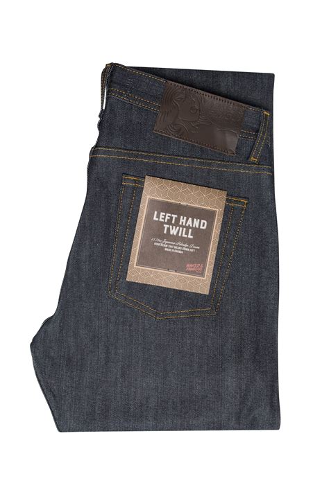 NAKED And FAMOUS Jeans Weird Guy LEFT HAND TWILL SELVEDGE INDIGO