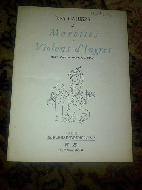 Amazon Fr Les Cahiers De Marottes Et Violons D Ingres N 29 Livres