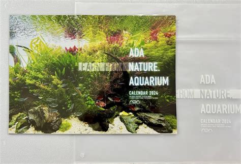 Amazon co jp NATURE AQUARIUM CALENDAR 2024 ADA aquadesign amano 天野 尚