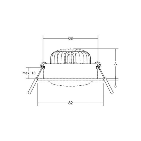 Brumberg Tirrel R Einbaustrahler Gx Rund Wei Lampenwelt Ch