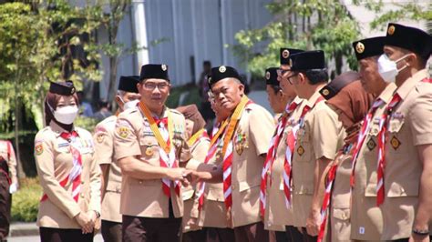 Bupati Subang Terima Penghargaan Lencana Melati Gerakan Pramuka Kwarnas