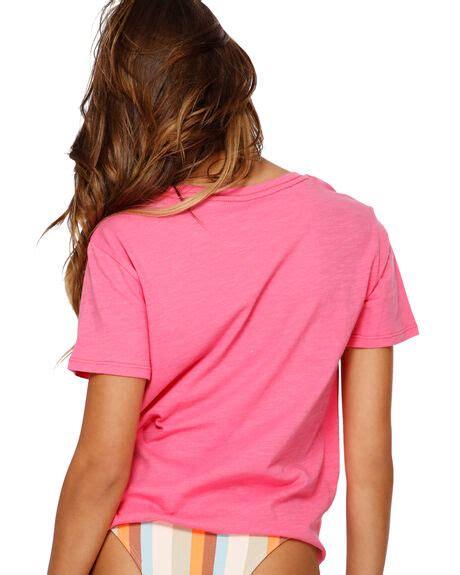 Billabong Best Of Times Tee Sunset Pink Surfstitch