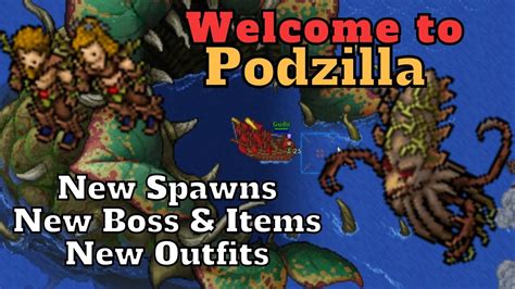 Podzilla Quest Guide Tibia Summer Update 2024 YouTube