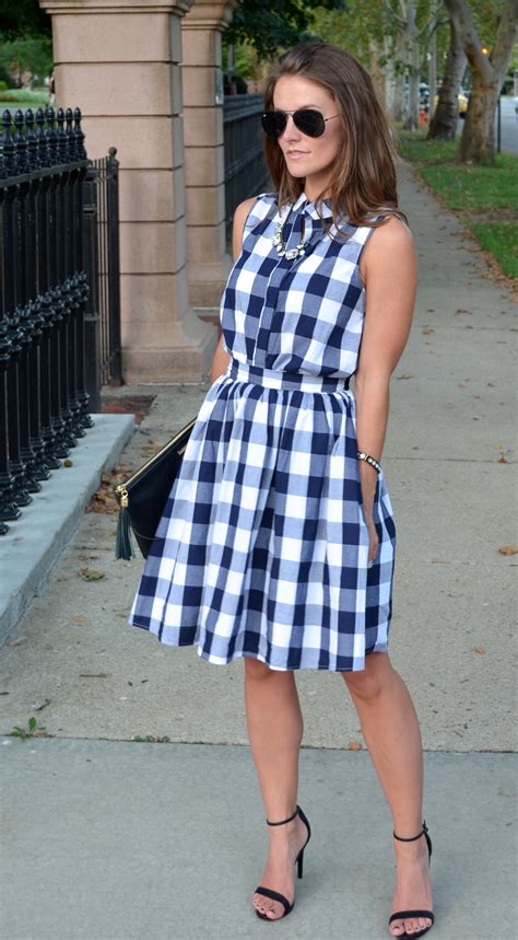 Buy Summer Gingham Dress In Stock