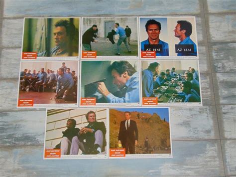 Escape From Alcatraz Clint Eastwood Fotobusta Vintage Catawiki