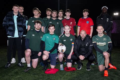 Plymouth Argyle players take part in Argyle Pride football session - The English Football League