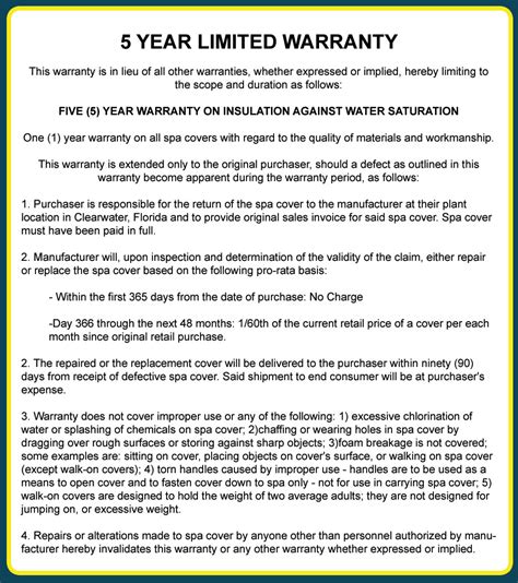 Warranty