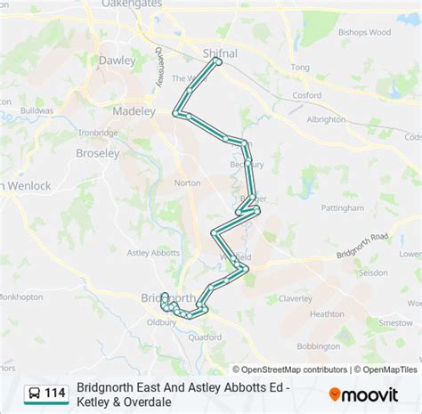 114 Route Schedules Stops And Maps High Town Updated