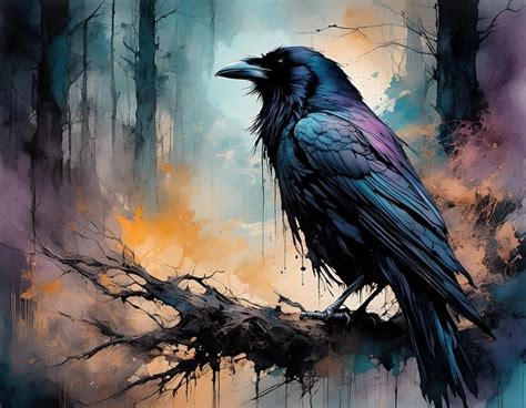 Download Ai Generated, Raven, Crow. Royalty-Free Stock Illustration ...