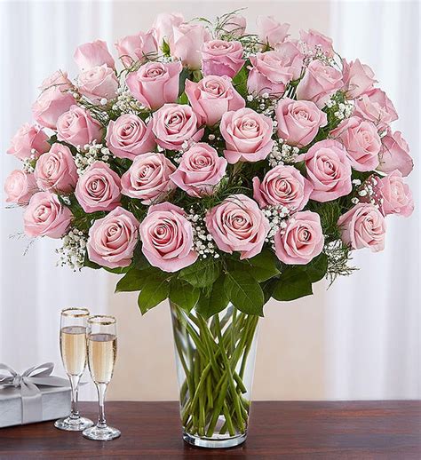 Ultimate Elegance™ Long Stem Pink Roses | 1800Flowers.com - 98713