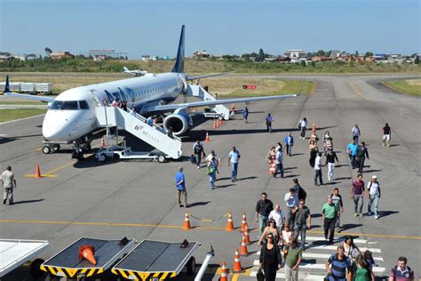 Aeroporto de Caxias do Sul RS terá o total de voos reduzido a partir de