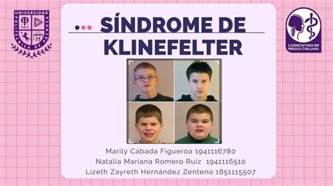 Síndrome De Klinefelter Ppt