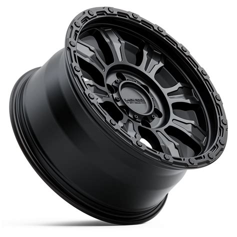 Black Rock Venture Satin Black X X Wheel Only Cnc Wheels