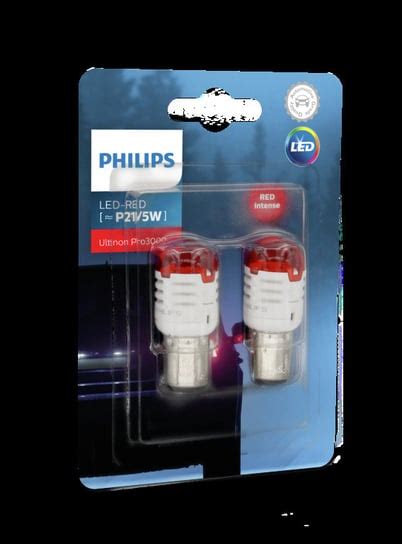 Żarówki LED PHILIPS P21 5 Ultinon Pro3000 SI 2 sztuki Philips