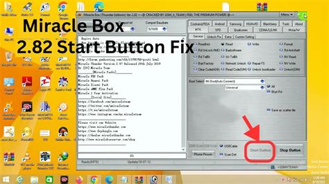 Miracle Box Start Button Fix Miracle Crack Start Buttor