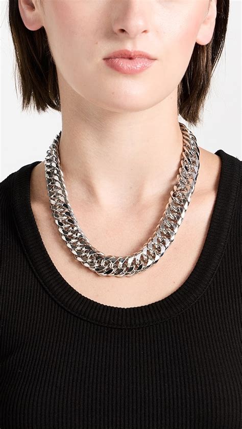 Kenneth Jay Lane Braided Chain Link Necklace Shopbop