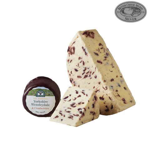 Wensleydale Cranberry Cheese Per G