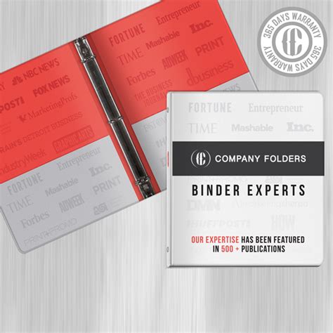 Binders 101: Guide to Custom Binder Printing