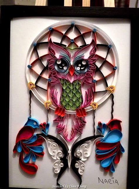 Nacia Quilled Dreamcatchers Searched by Châu Khang Quilling