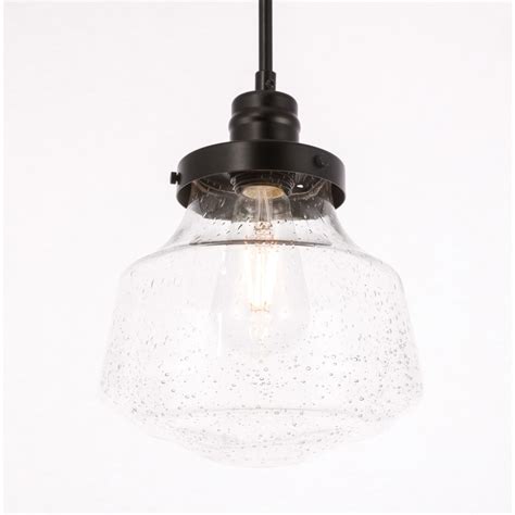 Elegant Lighting Ld6252bk Lyle Single Light 8