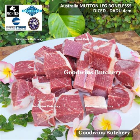 Jual G Paha Domba Tanpa Tulang Australia Mutton Leg Boneless Frozen