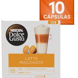 Cápsulas Latte Macchiatto Nescafé Dolce Gusto