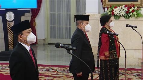 Jokowi Lantik Gubernur Lemhannas Agus Widjojo Jadi Dubes RI Di Filipina