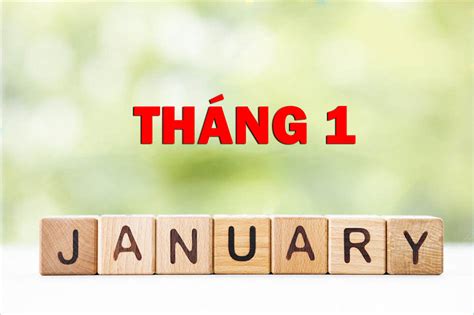 january la thang  trong tieng anh wiki tieng anh