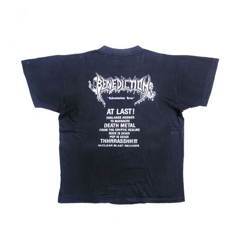 Benediction Subconscious Terror Tee TShirtSlayer TShirt And