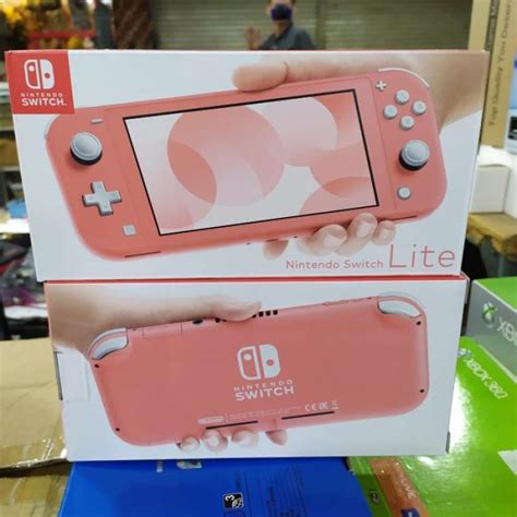 Promo Nintendo Switch Lite Coral Pink Diskon Di Seller Silvanna