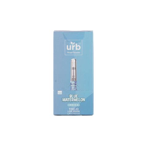 Urb Blue Watermelon Indica Thco Live Resin Cartridge Cbd Pharm