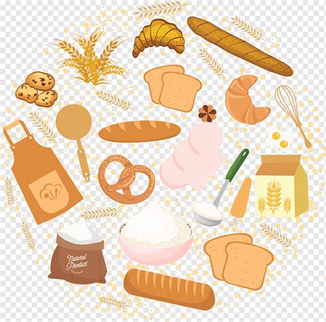 bread bakery pastry wheat png pngwing