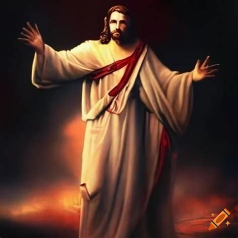 Artistic Depiction Of Jesus