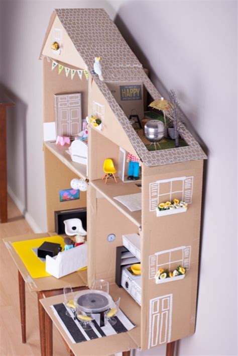 Comment Faire Une Maison En Carton Pour Playmobil