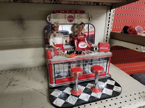 Barbie Coca Cola Soda Fountain Set Isabell Auction