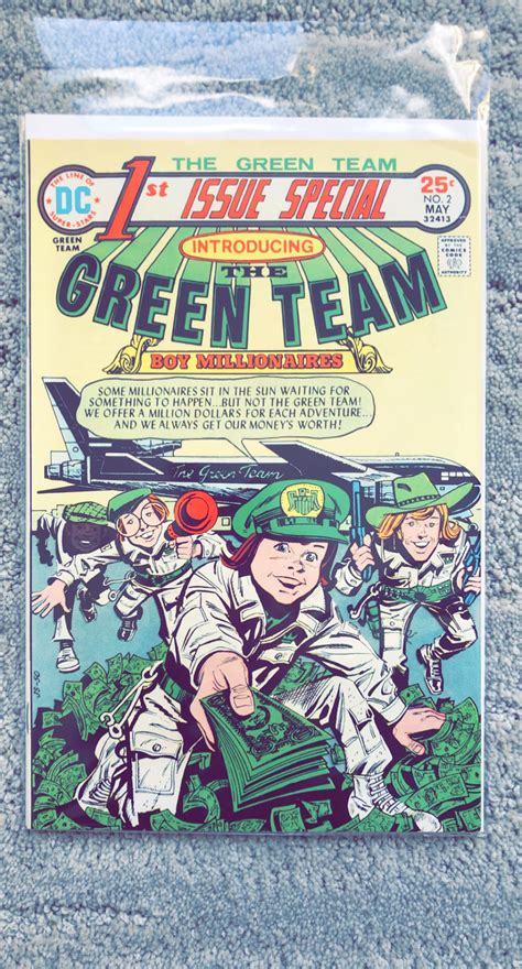 DC 1st Issue Special Introducing The Green Team! : r/comicbookcollecting