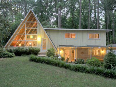 Mid Century Modern A Frame Home Atlanta Nothing Like Seeing A Mid