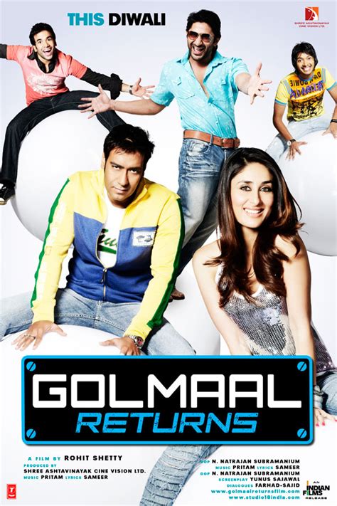 دانلود فیلم هندی Golmaal Returns 2008 با زیرنویس فارسی چسبیده بالیوود