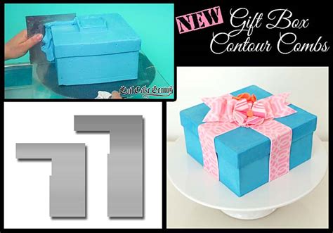 Gift Box Contour Combs - Evil Cake Genius