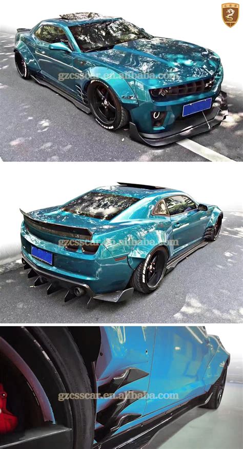 Css Style Wide Body Kit For Chevrolet Camaro Frp Car Conversion Body