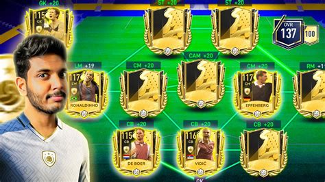 137 Rated Best Possible Prime Icon Squad FIFA MOBILE 23 YouTube