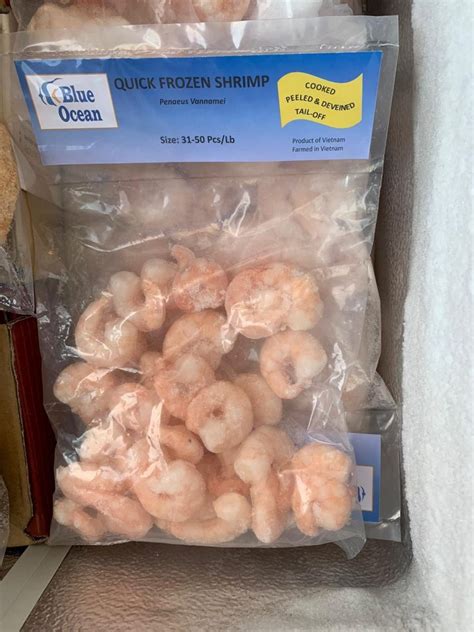 G Bag Of Frozen Prawn David Mcbrien Butchers