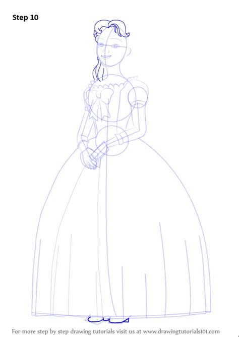 How To Draw Queen Miranda From Sofia The First Sofia The First Step